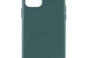Кожаный чехол Epik Leather Case AA Plus Apple iPhone 11 6.1' Pine green