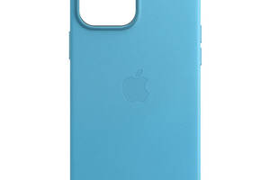 Кожаный чехол Epik Leather Case AA with MagSafe Apple iPhone 13 Pro 6.1' Blue