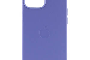 Кожаный чехол Epik Leather Case AAA with MagSafe Apple iPhone 13 6.1' Wisteria