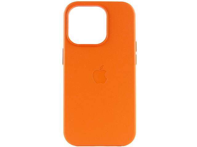 Кожаный чехол Epik Leather Case AAA with MagSafe Apple iPhone 13 Pro 6.1' Golden Brown