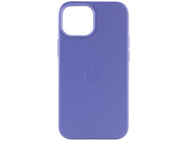 Кожаный чехол Epik Leather Case AAA with MagSafe Apple iPhone 13 Pro 6.1' Wisteria