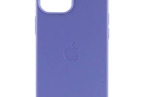 Кожаный чехол Epik Leather Case AAA with MagSafe Apple iPhone 13 mini 5.4' Wisteria