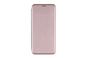 Кожаный чехол-книжка 360 Hard Xiaomi Redmi 12 4G Rose Gold