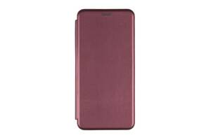 Кожаный чехол-книжка 360 Hard Xiaomi Redmi Note 11 Global / Note 11S Burgundy