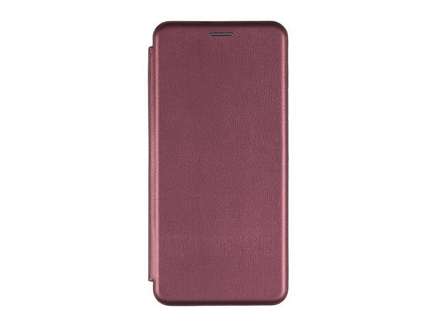 Кожаный чехол-книжка 360 Hard Xiaomi Redmi Note 11 Global / Note 11S Burgundy