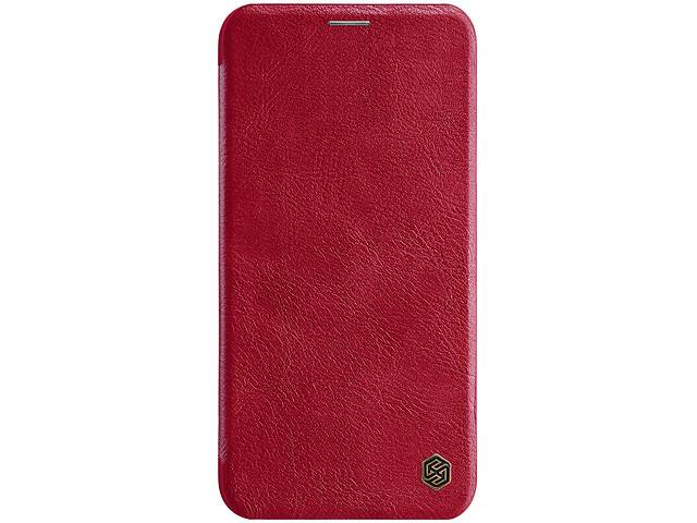Кожаный чехол-книжка Nillkin Qin Series для Apple iPhone 11 Pro Красный (748599)