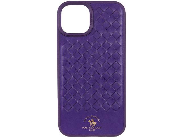 Кожаный чехол Polo Santa Barbara Apple iPhone 14 Plus 6.7' Purple