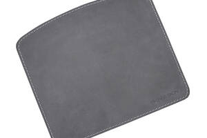 Кожаный коврик для мышки Skin and Skin 25x22 см Серый (LA18GG)
