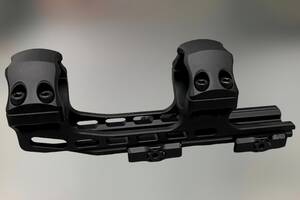 Крепление для прицела быстросъемное: моноблок Leapers UTG ACCU-SYNC QR 30mm High, вынос 50 мм, Picatinny Купи