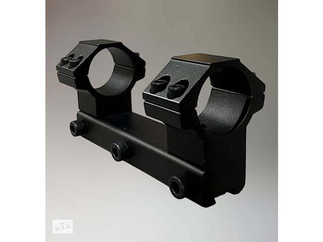 Крепление для прицела: моноблок Leapers UTG Accushot, d – 25.4mm, High (BH 21 мм) (RGPM2PA-25H4) Купи уже