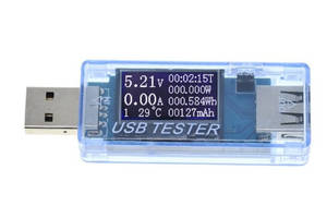 KWS-MX17 USB тестер тока, напряжения, мощности и заряда