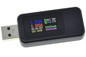 KWS-MX18 USB тестер тока, напряжения, мощности и заряда