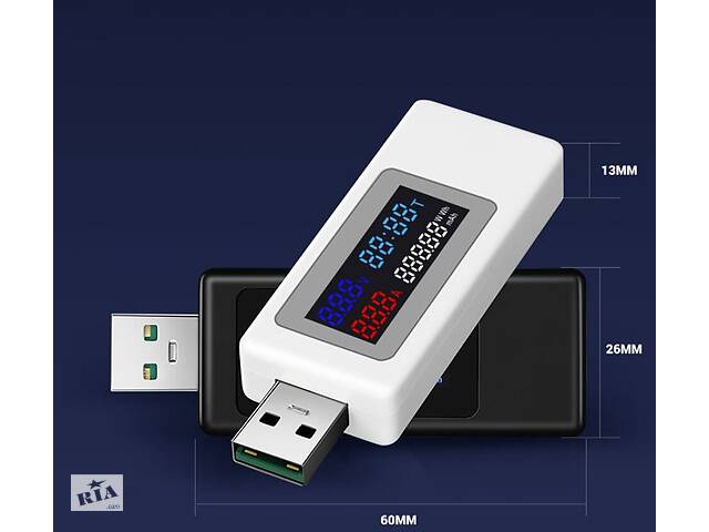 KWS-V30 USB тестер тока,напряжения,мощности и заряда (несколько режимов индикации)