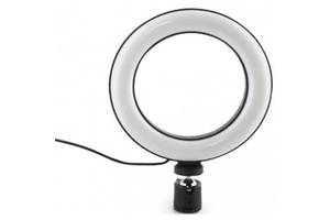 Лампа кольцевая Ring Fill Light QX-160 16 см 6 дюймов без держателя (Код товара:15882)