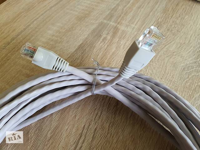 Lan кабель, 1 Гбит/с, 8 жил, CAT5E, UTP. - Фото 4