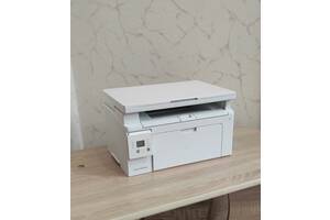 Лазерный МФУ HP LaserJetPro M130a+USB и сетевой кабели принтер