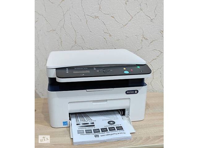 Лазерный МФУ с Wi-Fi Xerox WorkCentre 3025 + 2 картридж + кабели