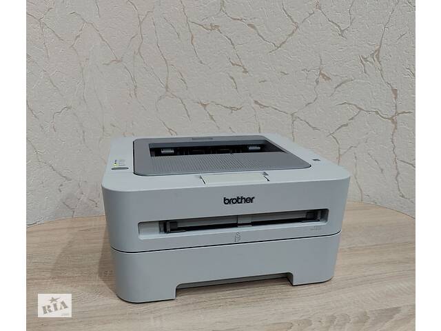 Лазерный принтер Brother HL-2132R + USB и сетевой кабели