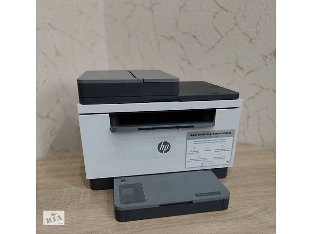 Лазерный сетевой с дуплексом и ADF МФУ HP LaserJet MFP M236 sdn+кабели