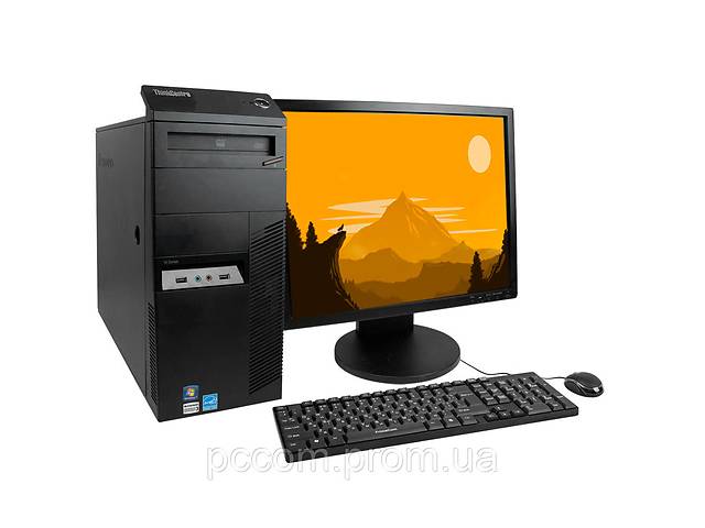 Lenovo M82 CORE I5 3470 3.6GHz 4GB RAM 250GB HDD + 19' Монитор