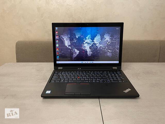 Lenovo ThinkPad P52, 15,4' 4K IPS, i7-8850H, 64GB, 1TB SSD, Nvidia Quadro P3200 6GB. Гарантія