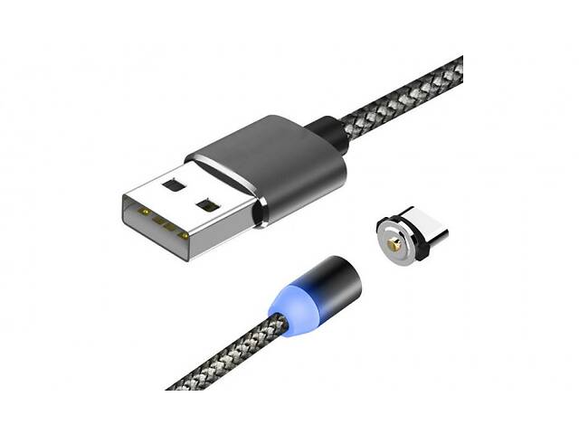 Магнитный кабель USB - Micro USB Aspor Magnetic 360 Micro 1м/2.1A (200874)