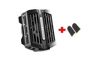 Магнитный полупроводниковый кулер-радиатор MEMO вентилятор для смартфона Black (CX12)