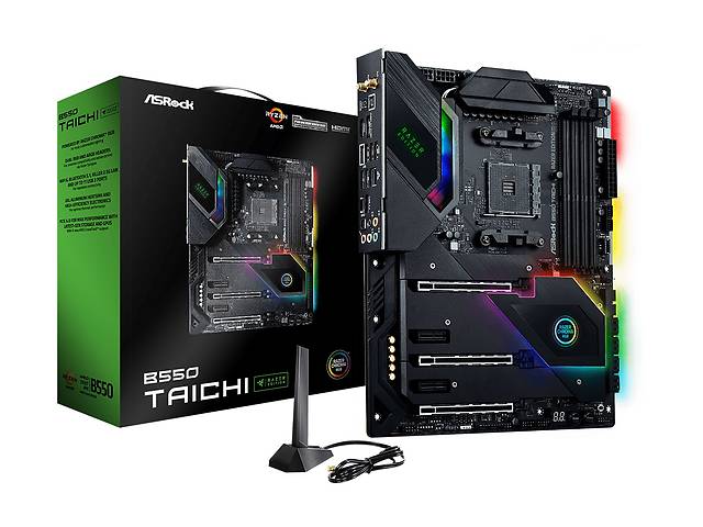 Материнська плата ASRock B550 Taichi Razer Edition Socket AM4