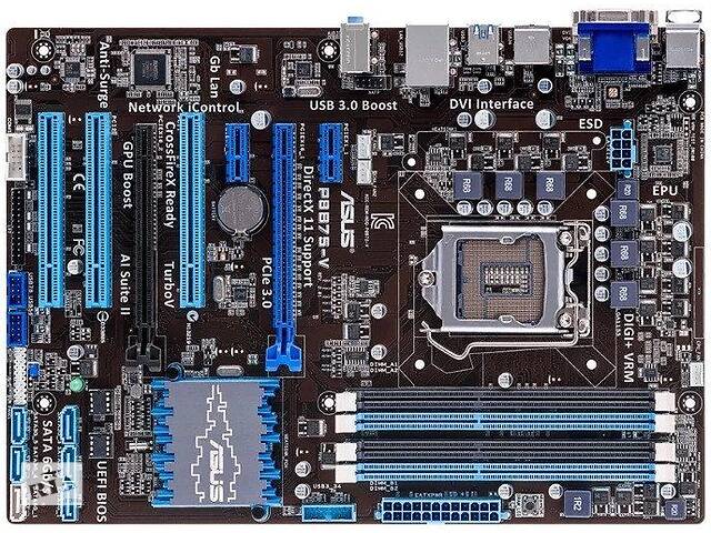 Материнская плата ASUS P8B75-V/socket LGA1155