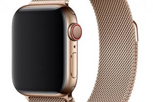 Металлический ремешок Milanese для Apple Watch 38/40/42/44 мм Gold (HbP050594)