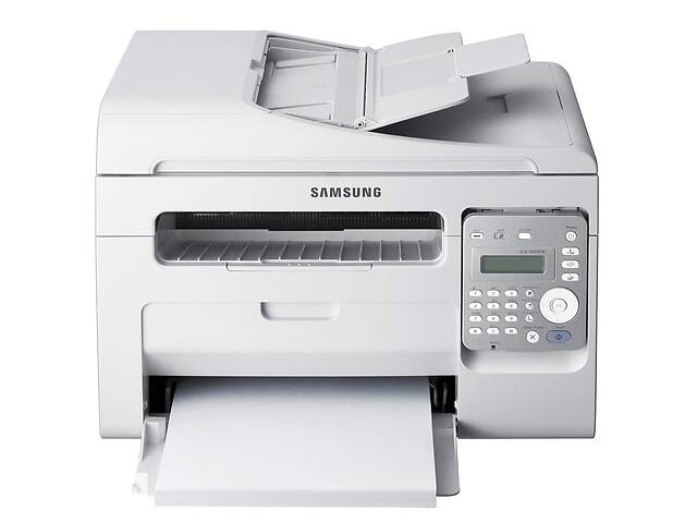 МФУ Samsung SCX-3405FW / Лазерная монохромная печать / 1200x1200 dpi / 20 стр/мин / A4 / USB 2.0, Wi-Fi, Ethernet