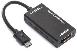 MHL адаптер, переходник с microUSB на HDMI