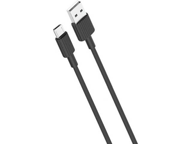 Micro USB кабель XO NB156 Black (Код товара:20758)