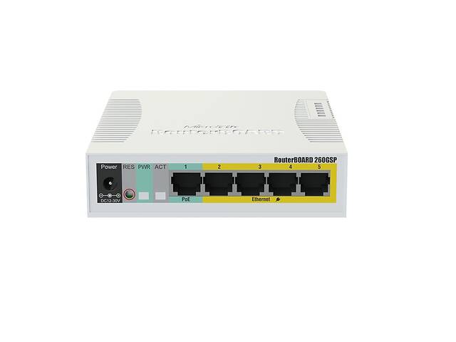 MikroTiK RB260GS series%5b Комутатор Cloud Smart Switch RB260GSP%5d