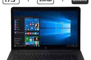 Мобильная рабочая станция Б-класс HP ZBook 17 G3 / 17.3' (1600x900) TN / Intel Core i5-6440HQ (4 ядра по 2.6 - 3.5 GH...