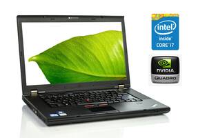 Мобильная рабочая станция Б-класс Lenovo ThinkPad W520 / 15.6' (1920x1080) TN / Intel Core i7-2720QM (4 (8) ядра по 2...