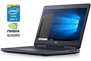 Мобильная рабочая станция Dell Precision 7710 / 17.3' (1920x1080) IPS / Intel Core i7-6920HQ (4 (8) ядра по 2.9 - 3.8...