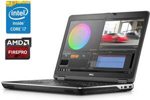 Ноутбук Dell Precision M2800/ 15.6' (1920x1080) IPS/ i7-4810MQ/ 8GB RAM/ 240GB SSD/ FirePro W4170M 2GB