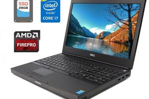 Ноутбук Dell Precision M4800/ 15.6' (1920x1080)/ i7-4800MQ/ 16GB RAM/ 256GB SSD/ FirePro M5100 2GB