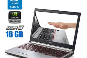 Ноутбук Fujitsu Celsius H730/ 15.6' (1920x1080) IPS/ i7-4800MQ/ 16GB RAM/ 256GB SSD/ Quadro K1100M 2GB