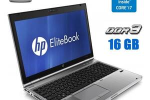 Мобильная рабочая станция HP EliteBook 8560w / 15.6' (1920x1080) UWVA / Intel Core i7-2820QM (4 (8) ядра по 2.3 - 3.4...