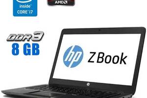 Ноутбук HP ZBook 14 G2/14' (1600x900)/i7-5600U/8GB RAM/240GB SSD/FirePro M4150 1GB