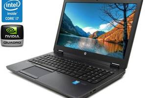 Мобильная рабочая станция HP ZBook 15 G2 / 15.6' (1920x1080) TN / Intel Core i7-4810MQ (4 (8) ядра по 2.8 - 3.8 GHz)...