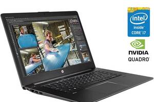 Мобильная рабочая станция HP Zbook 15 G3 / 15.6' (1920x1080) TN / Intel Core i7-6820HQ (4 (8) ядра по 2.7 - 3.6 GHz)...