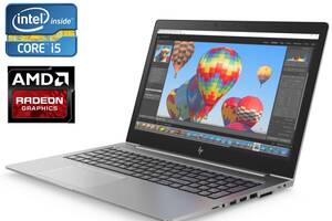 Ноутбук HP Zbook 15u G5/ 15.6' (1920x1080) IPS/ i5-8350U/ 8GB RAM/ 240GB SSD/ Radeon Pro WX 3100 2GB