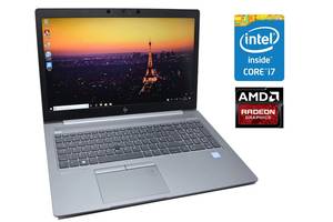 Мобильная рабочая станция HP Zbook 15u G5 / 15.6' (1920x1080) IPS / Intel Core i7-8550U (4 (8) ядра по 1.8 - 4.0 GHz)...