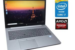 Ноутбук HP Zbook 15u G5/ 15.6' (1920x1080) IPS/ i7-8550U/ 8GB RAM/ 480GB SSD/ Radeon Pro WX 3100 2GB