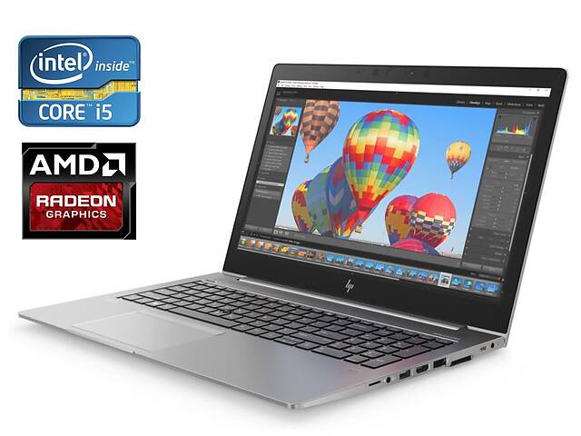 Ноутбук HP Zbook 15u G5/ 15.6' (1920x1080) IPS/ i5-8250U/ 16GB RAM/ 512GB SSD/ Radeon Pro WX 3100 2GB
