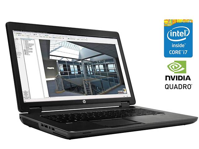 Ноутбук HP ZBook 17 G2/17.3' (1600x900)/i7-4710MQ/16GB RAM/256GB SSD/Quadro K1100M 2GB
