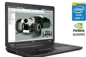 Ноутбук HP ZBook 17 G2/ 17.3' (1600x900)/ i7-4710MQ/ 16GB RAM/ 256GB SSD/ Quadro K1100M 2GB